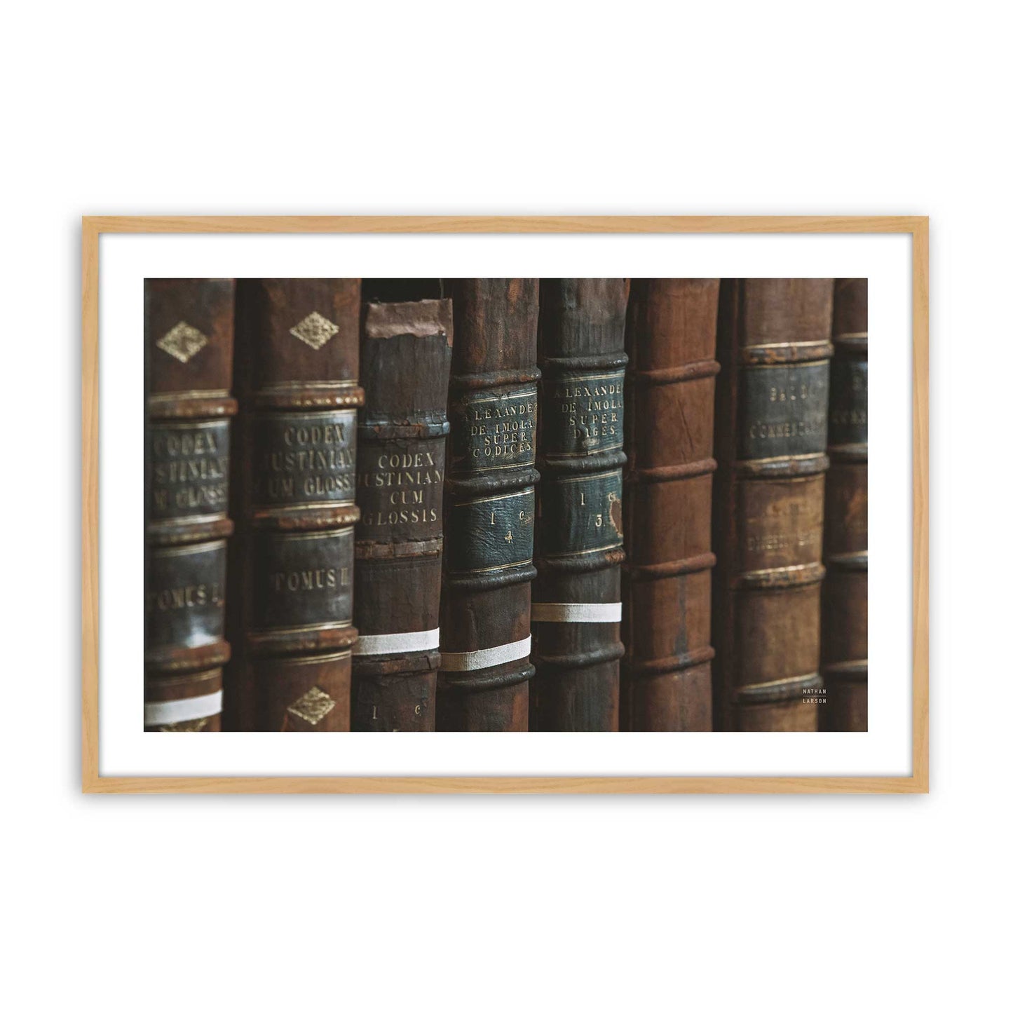 [Color:American Maple], Picture of art in a American Maple frame