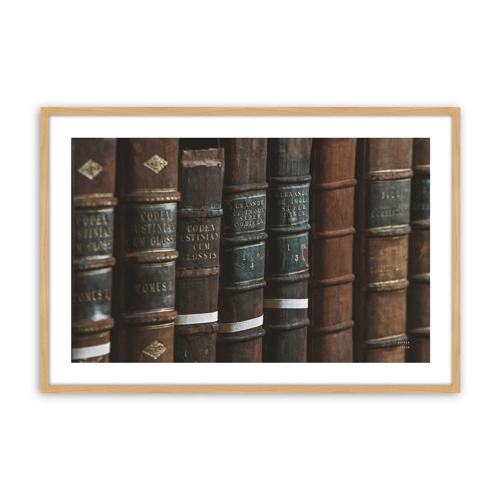 [Color:American Maple], Picture of art in a American Maple frame