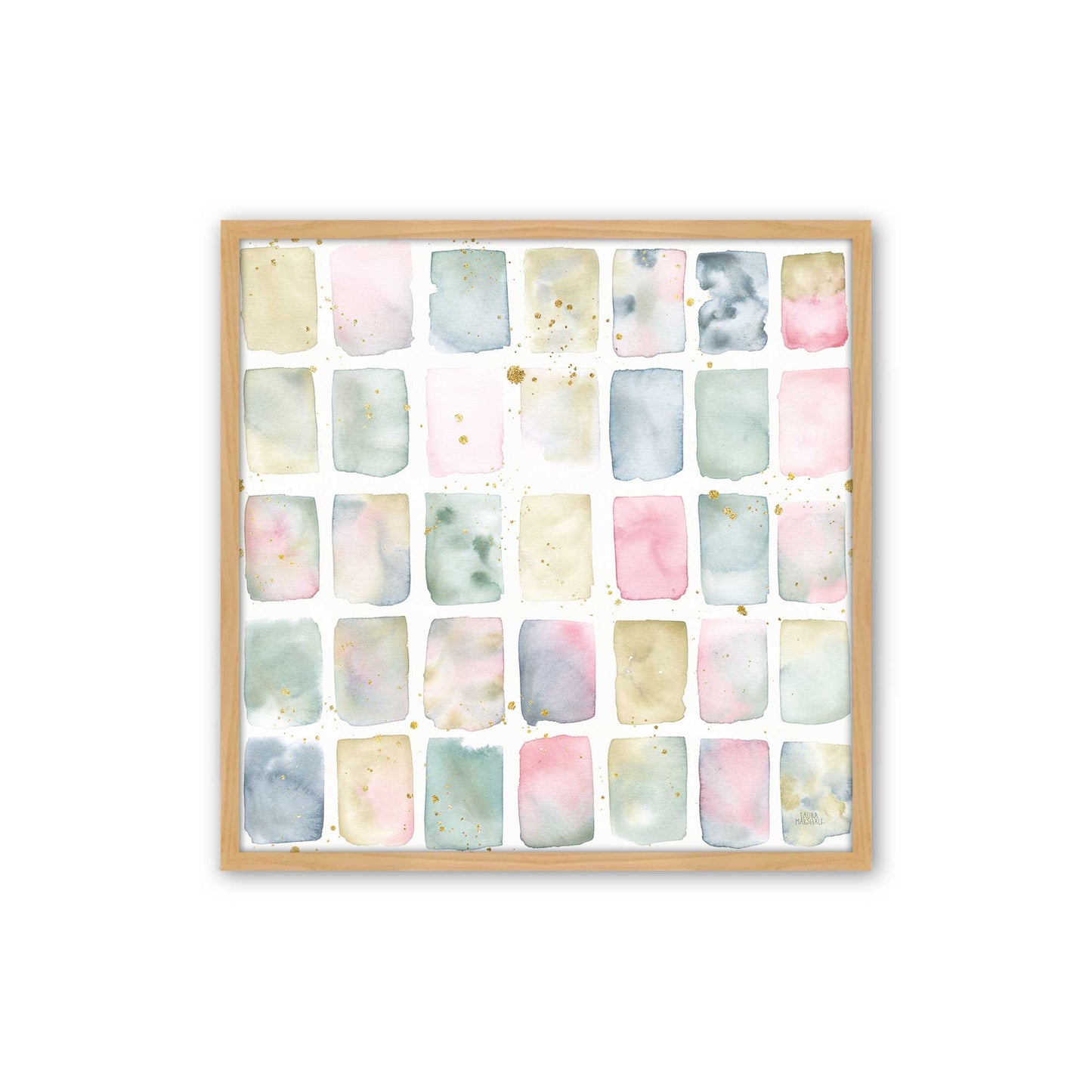 [Color:American Maple], Picture of art in a American Maple frame