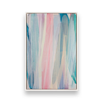 [Color:Opaque White], Picture of art in a White frame