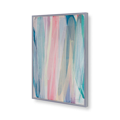 [Color:Polished Chrome], Picture of art in a Polished Chrome frame of the corner