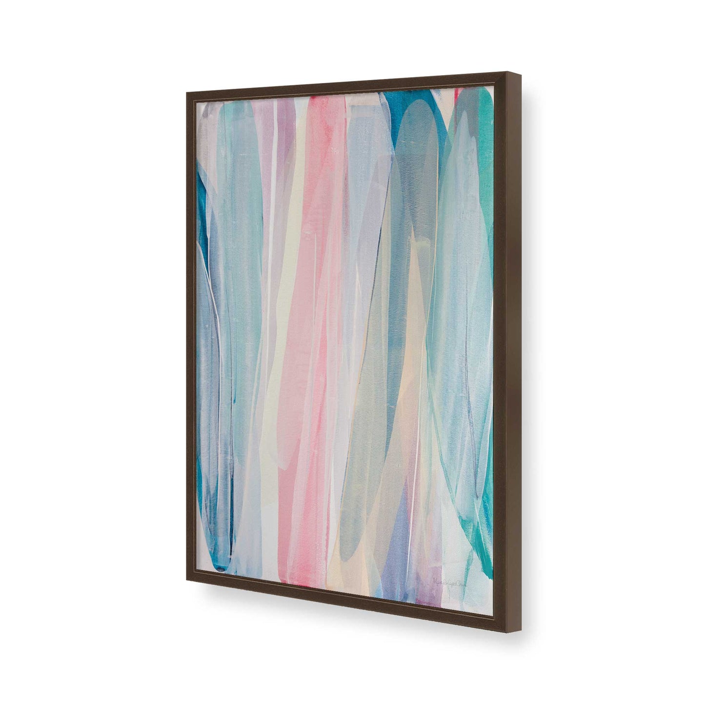 [Color:Belvinder Brown], Picture of art in a Belvinder Brown frame of the corner