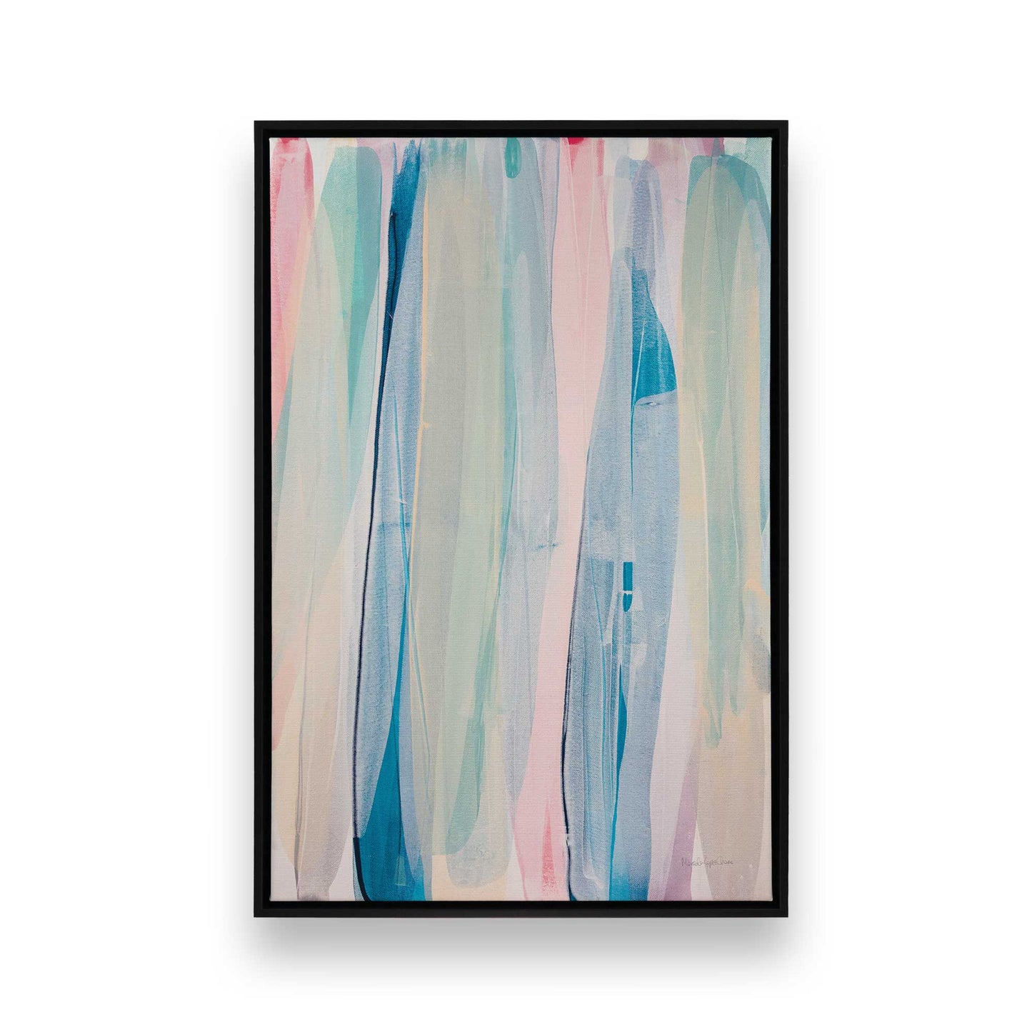 [Color:Satin Black], Picture of art in a Satin Black frame