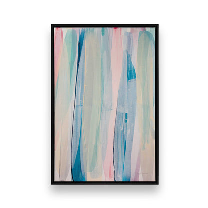 [Color:Satin Black], Picture of art in a Satin Black frame