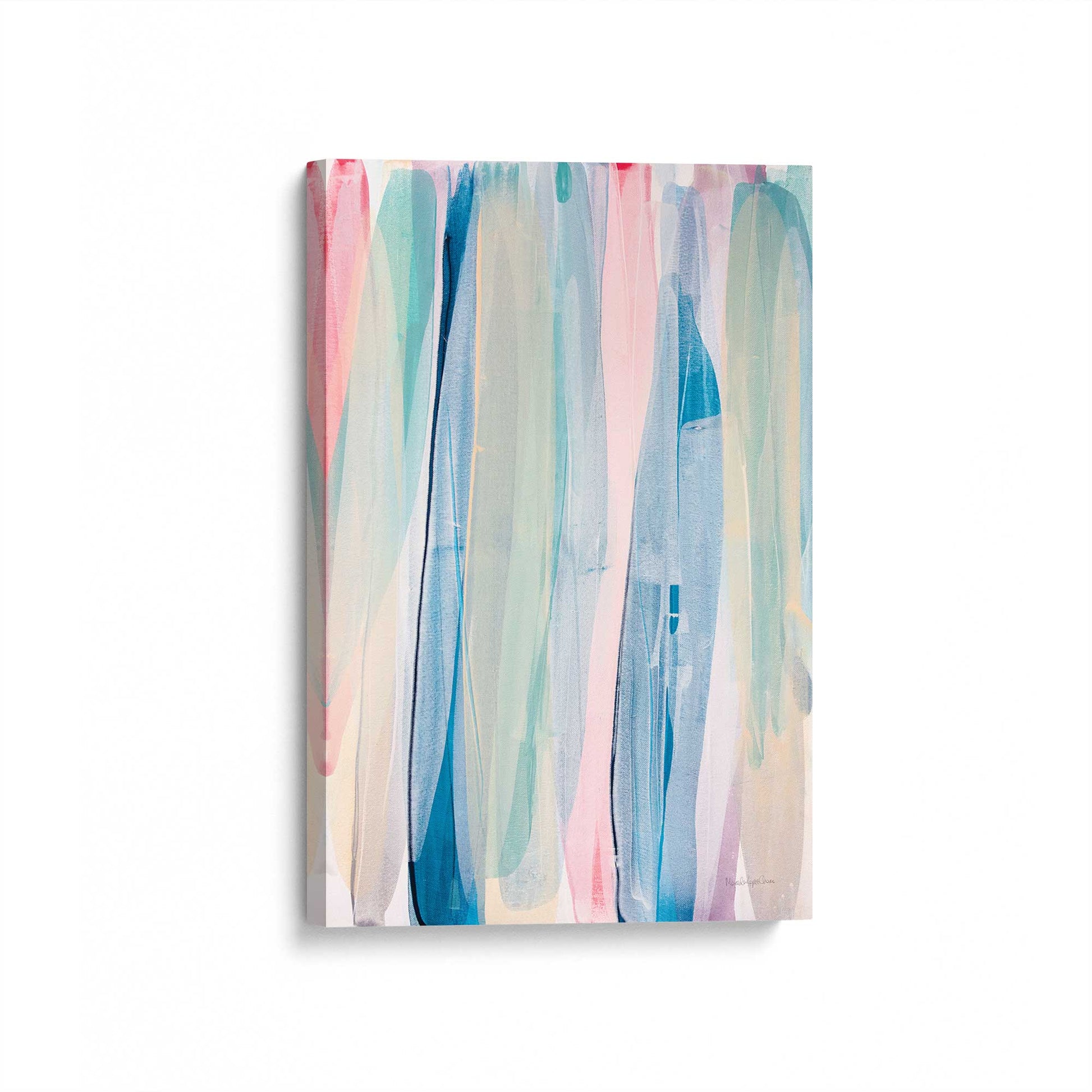 [Color:Stretched Canvas], Picture of art at an angle