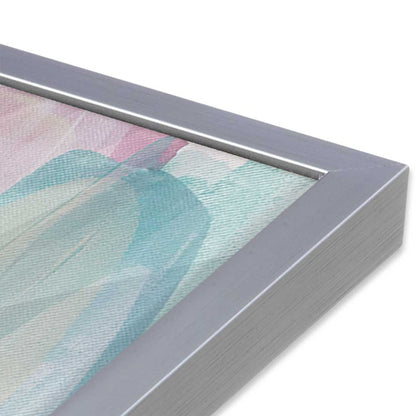 [Color:Polished Chrome], Picture of art in a Polished Chrome frame at an angle