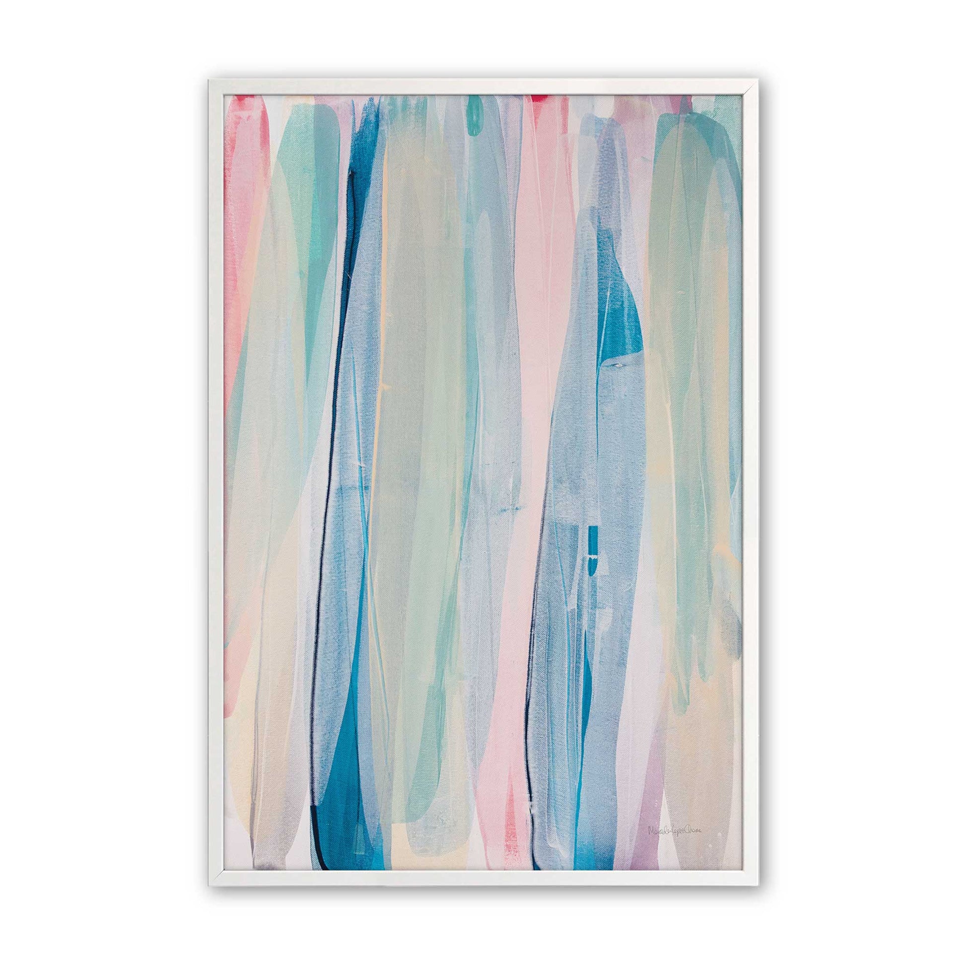 [Color:Opaque White], Picture of art in a Opaque White frame