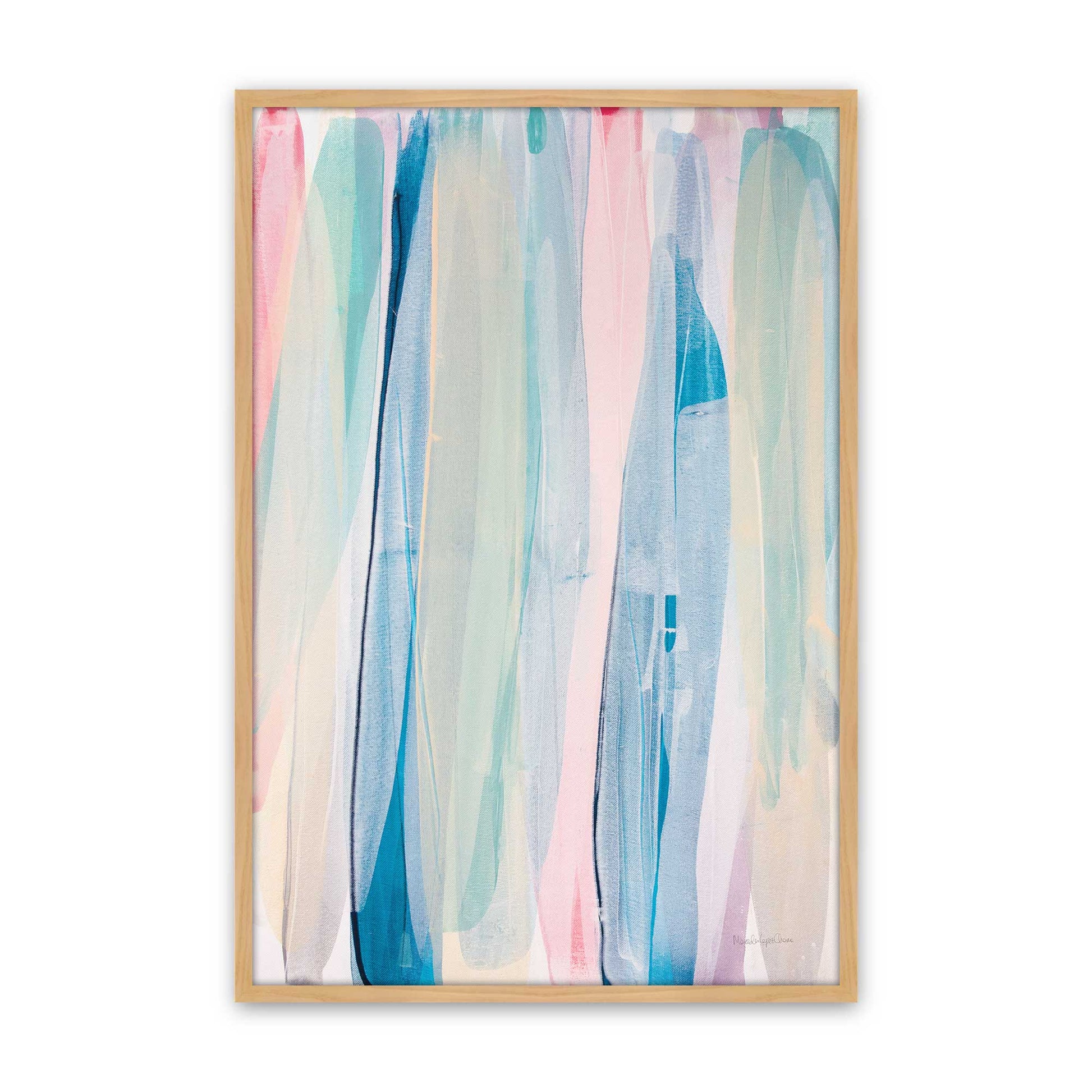 [Color:American Maple], Picture of art in a American Maple frame