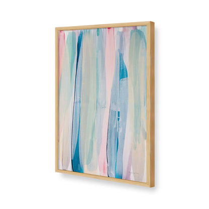 [Color:American Maple], Picture of art in a American Maple frame of the corner