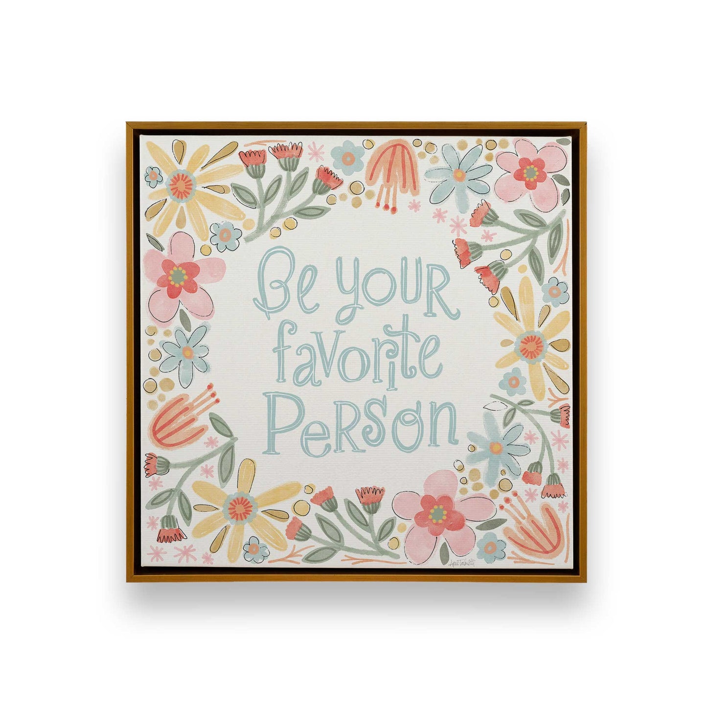 [Color:Polished Gold], Picture of art in a Polished Gold frame