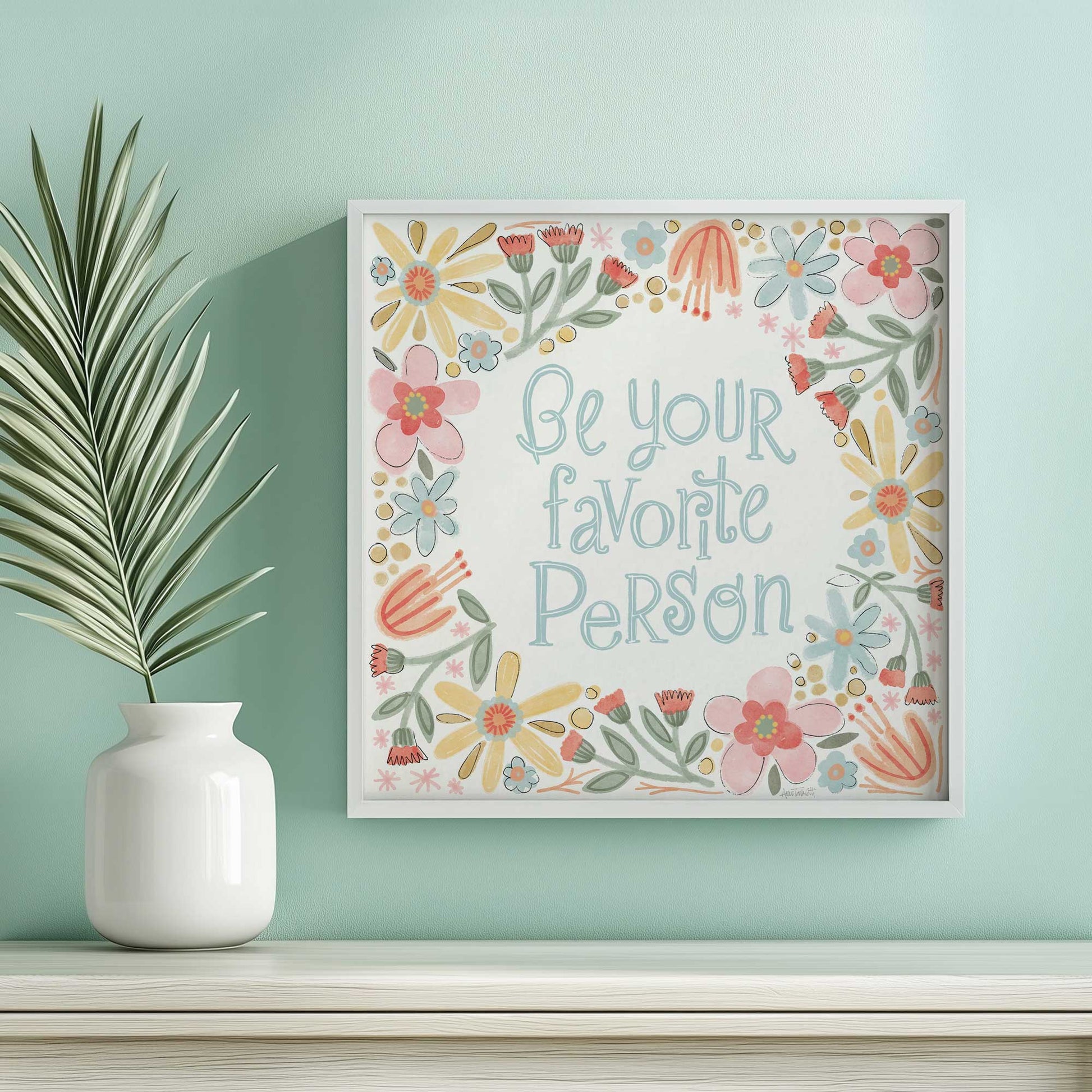 Picture of art in a room