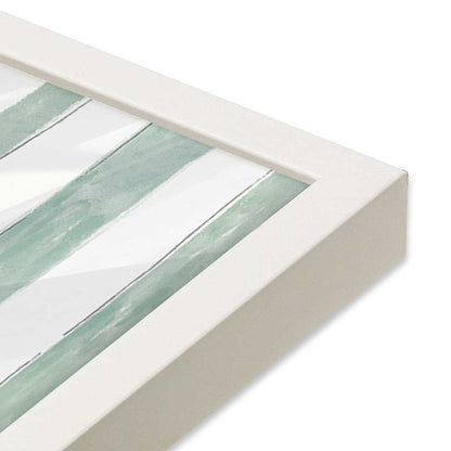 [Color:Opaque White], Picture of art in a Opaque White frame at an angle