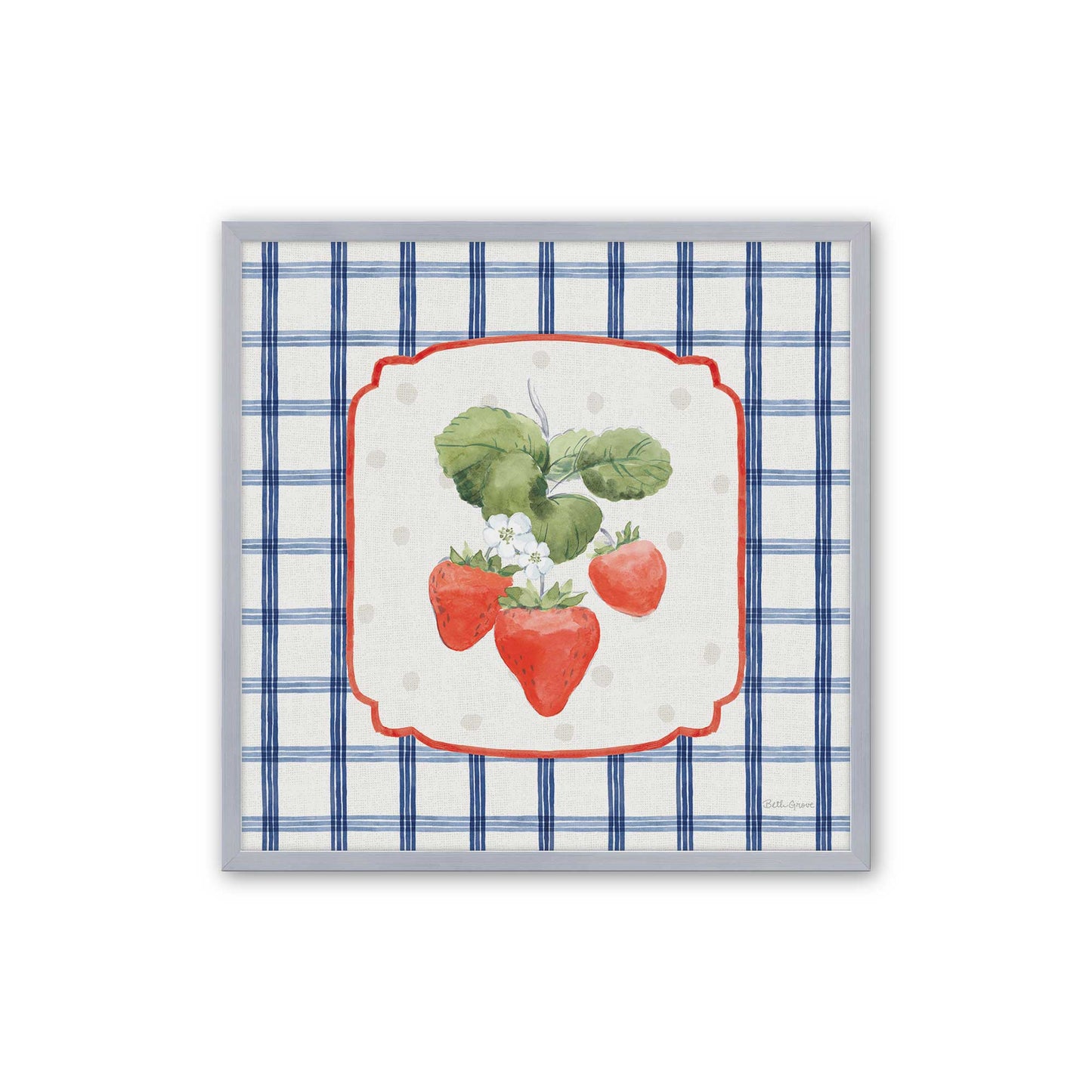 [Color:Polished Chrome], Picture of art in a Polished Chrome frame