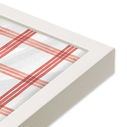 [Color:Opaque White], Picture of art in a Opaque White frame at an angle
