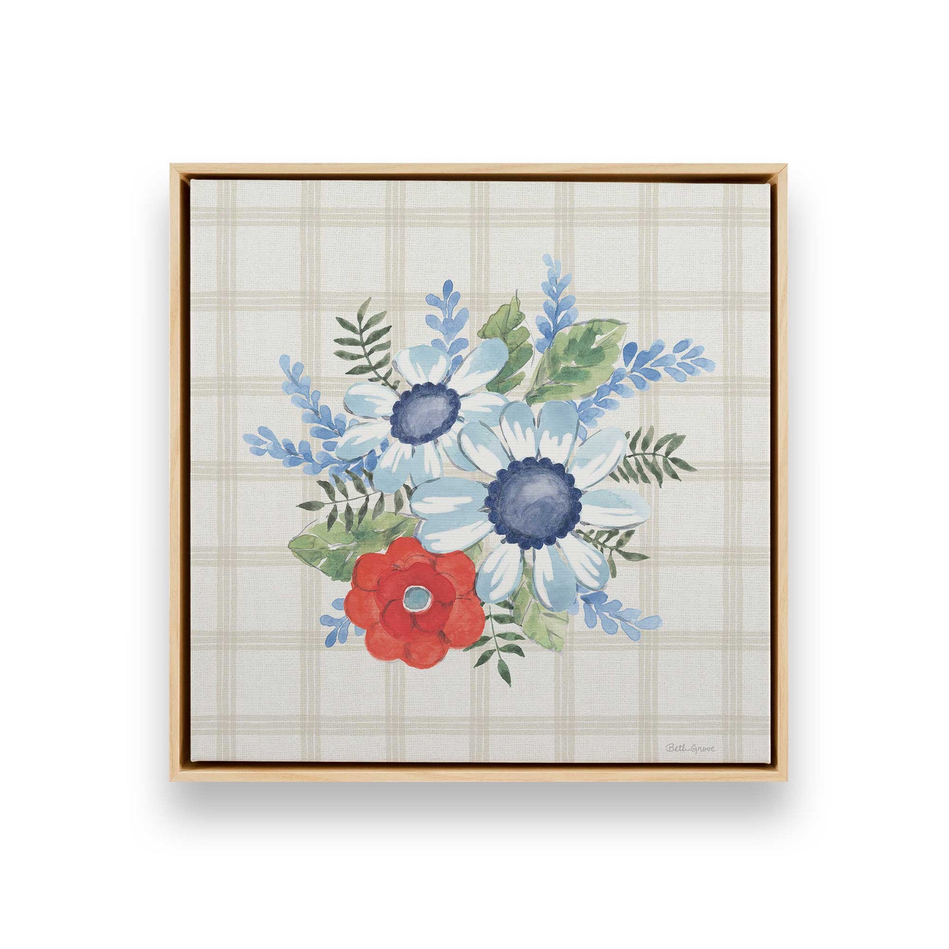 [Color:American Maple], Picture of art in an American Maple frame