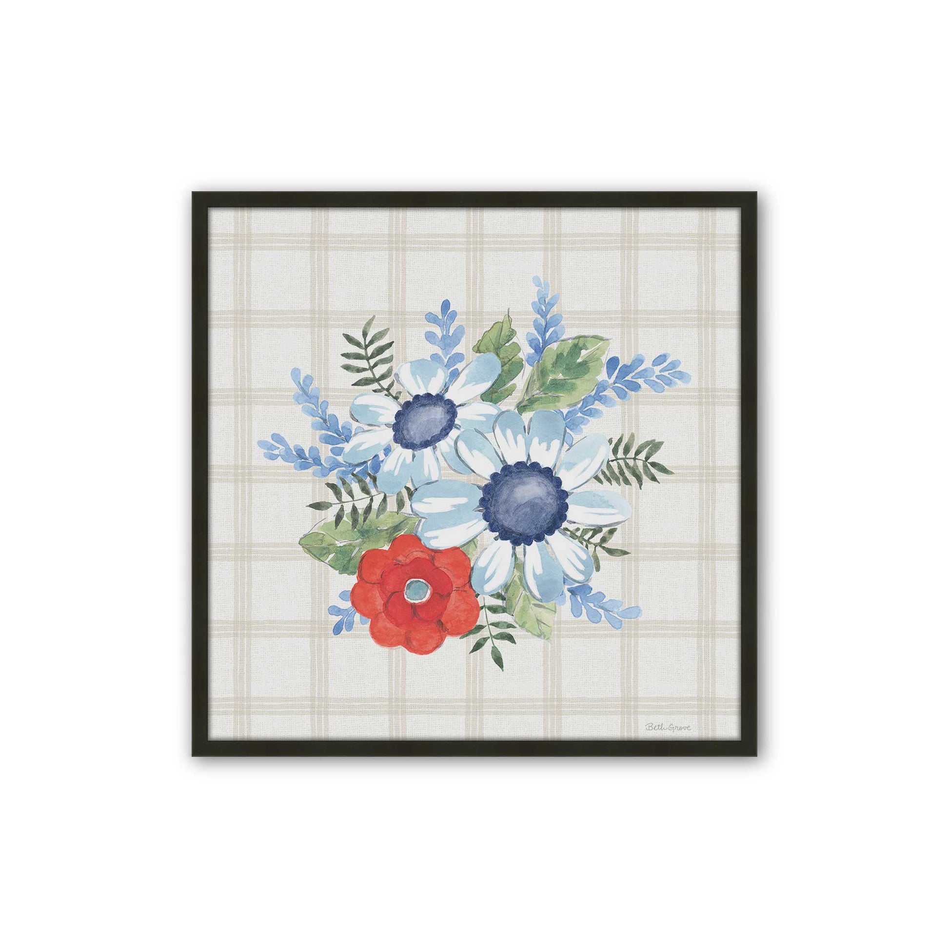 [Color:Satin Black], Picture of art in a Satin Black frame