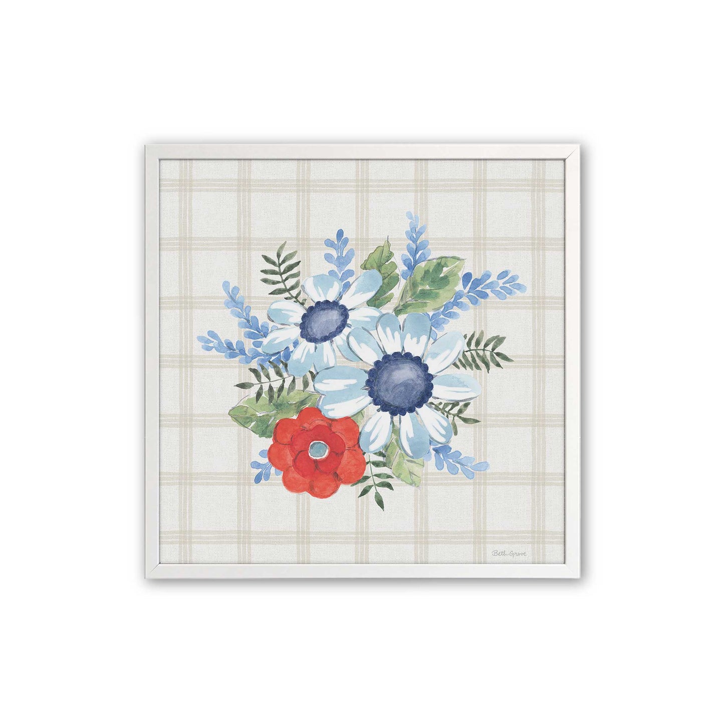 [Color:Opaque White], Picture of art in a Opaque White frame