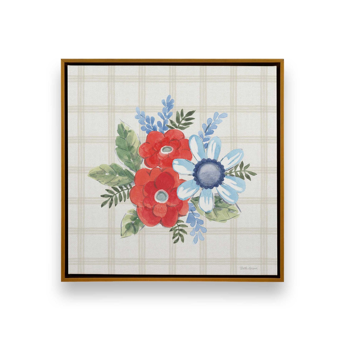 [Color:Polished Gold], Picture of art in a Polished Gold frame