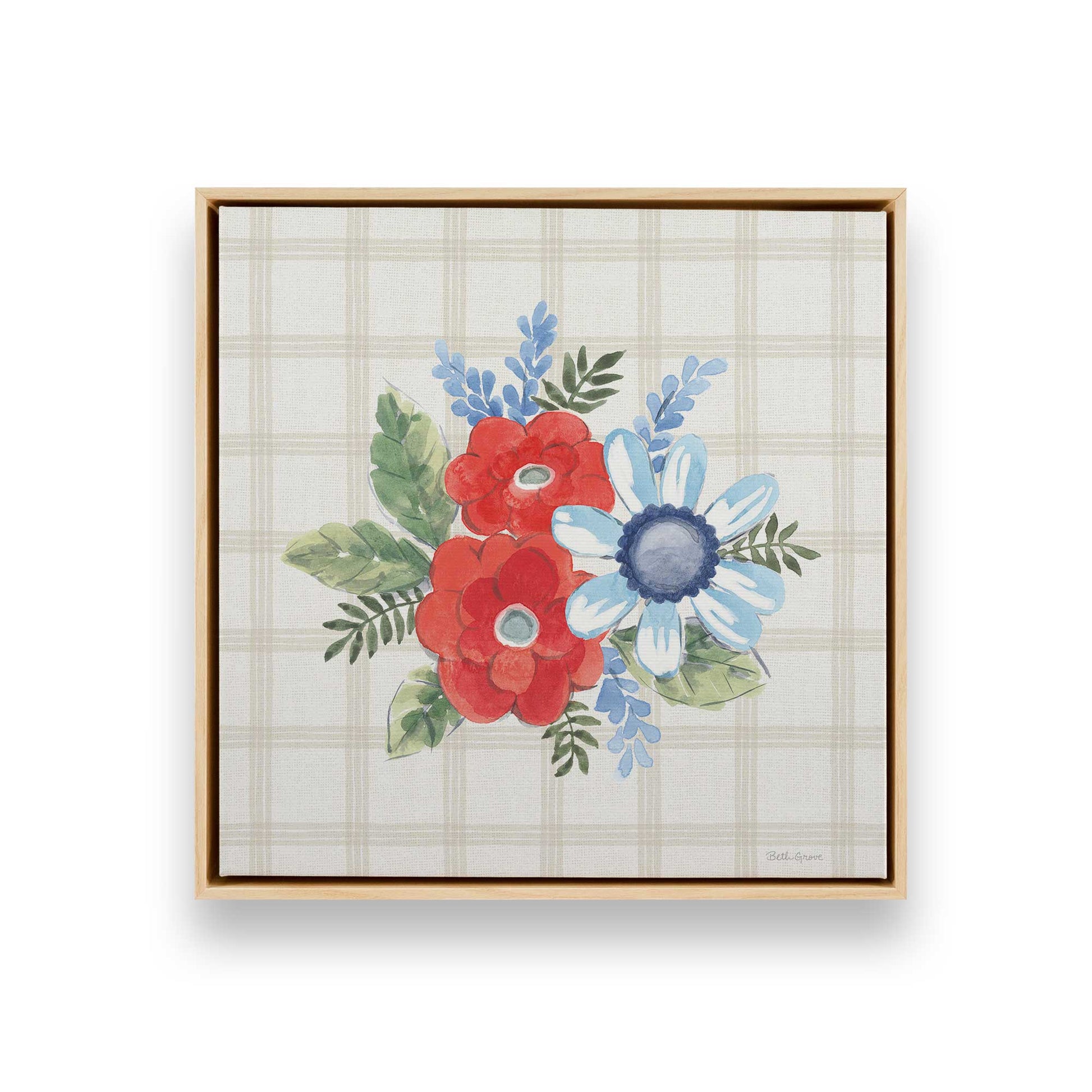 [Color:American Maple], Picture of art in an American Maple frame