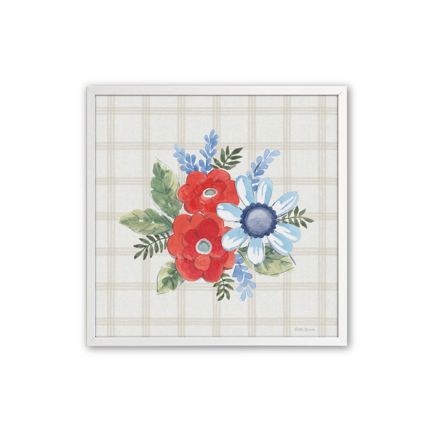 [Color:Opaque White], Picture of art in a Opaque White frame