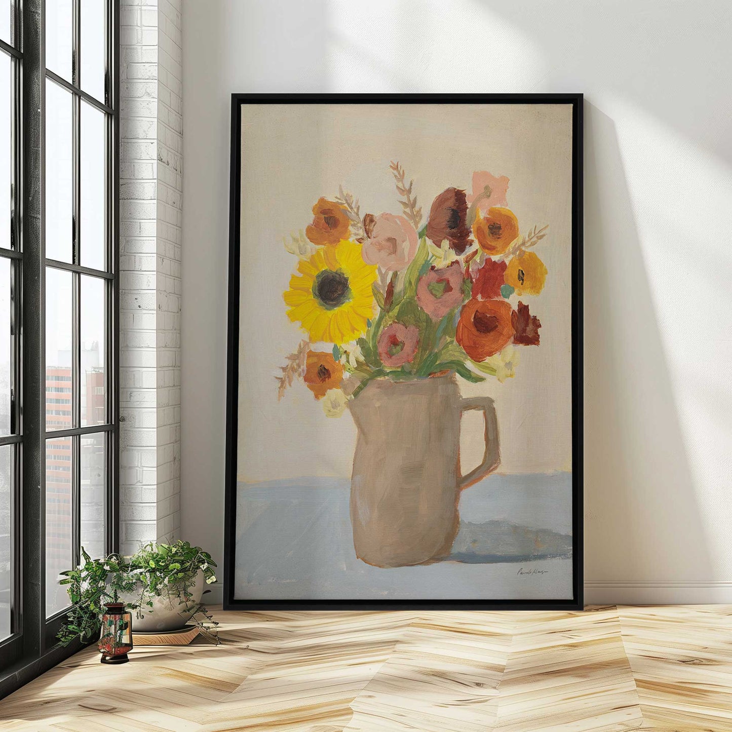 Picture of art in a room