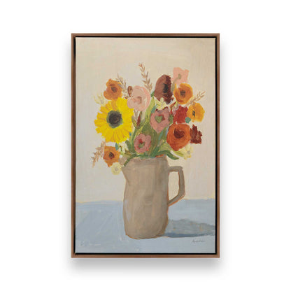 [Color:Walnut], Picture of art in a Walnut frame