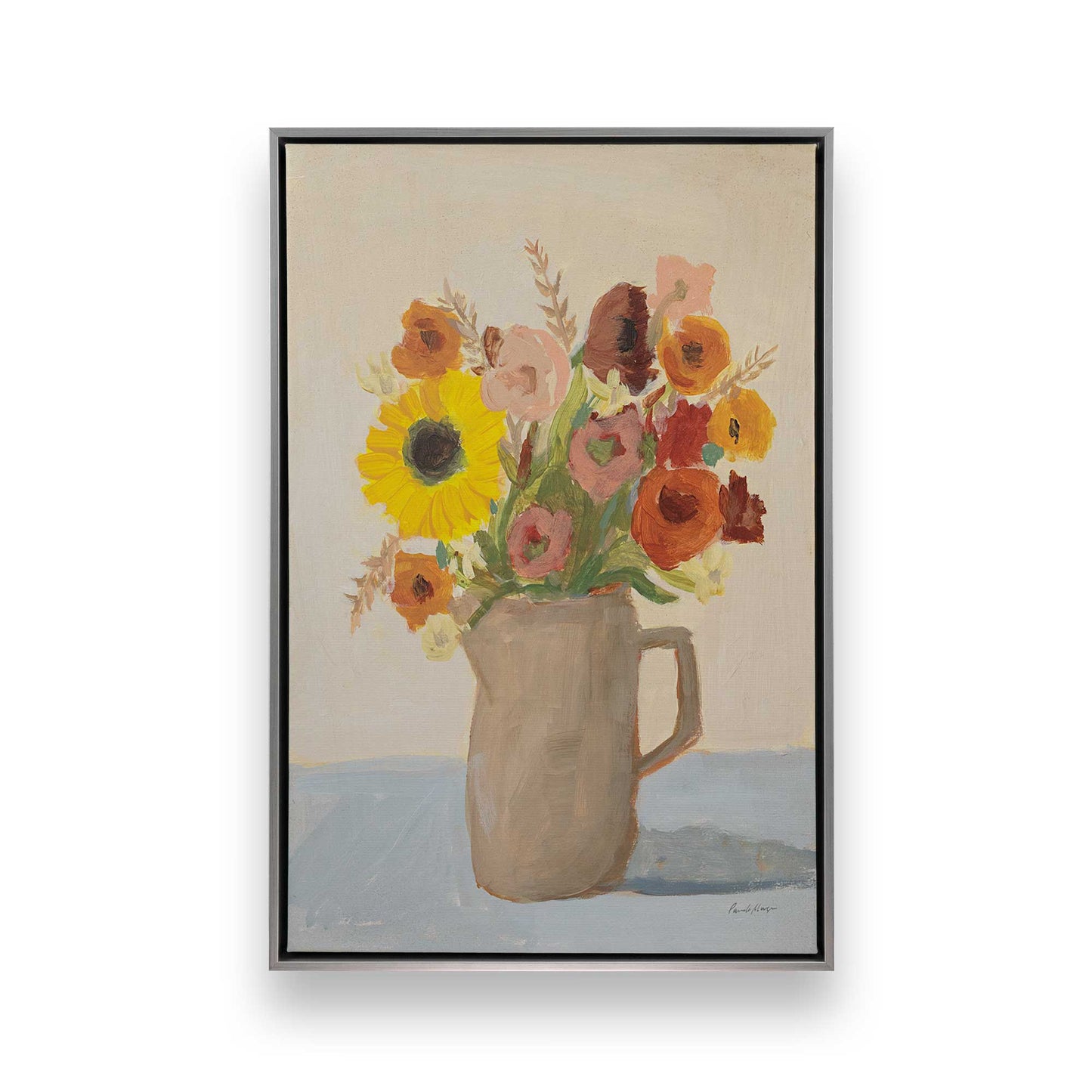 [Color:Polished Chrome], Picture of art in a Polished Chrome frame