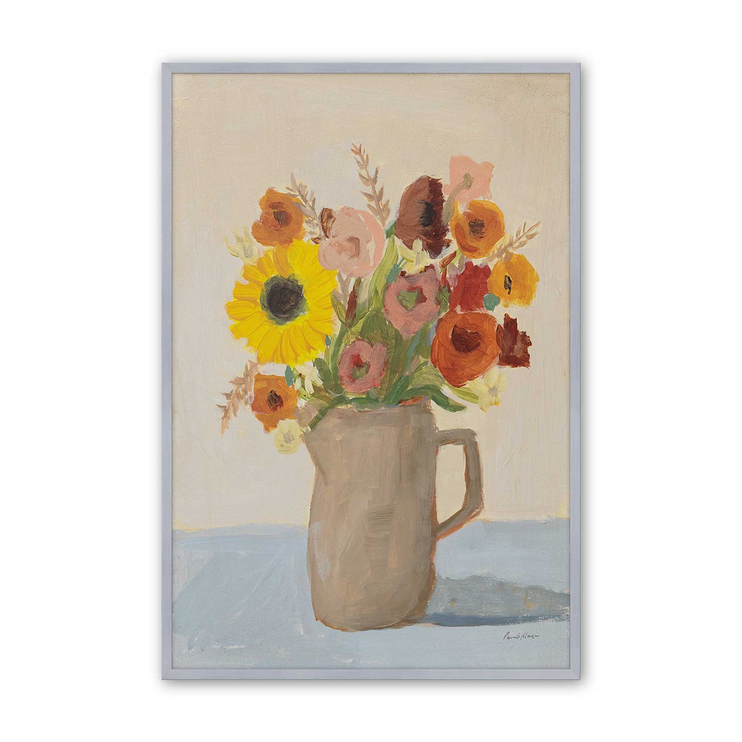 [Color:Polished Chrome], Picture of art in a Polished Chrome frame