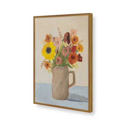 [Color:Polished Gold], Picture of art in a Polished Gold frame of the corner