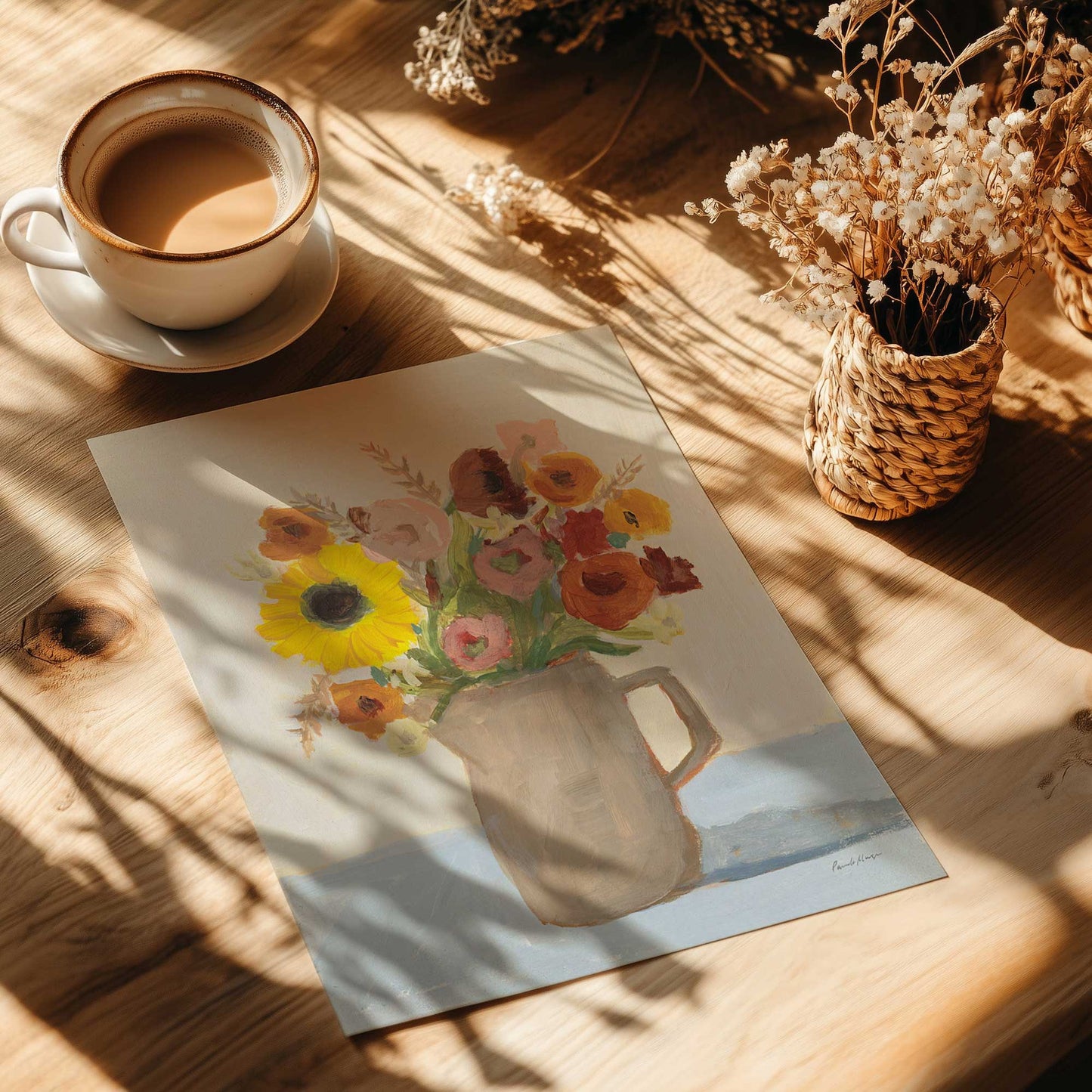 [Color:Rolled Print], Picture of close up of art