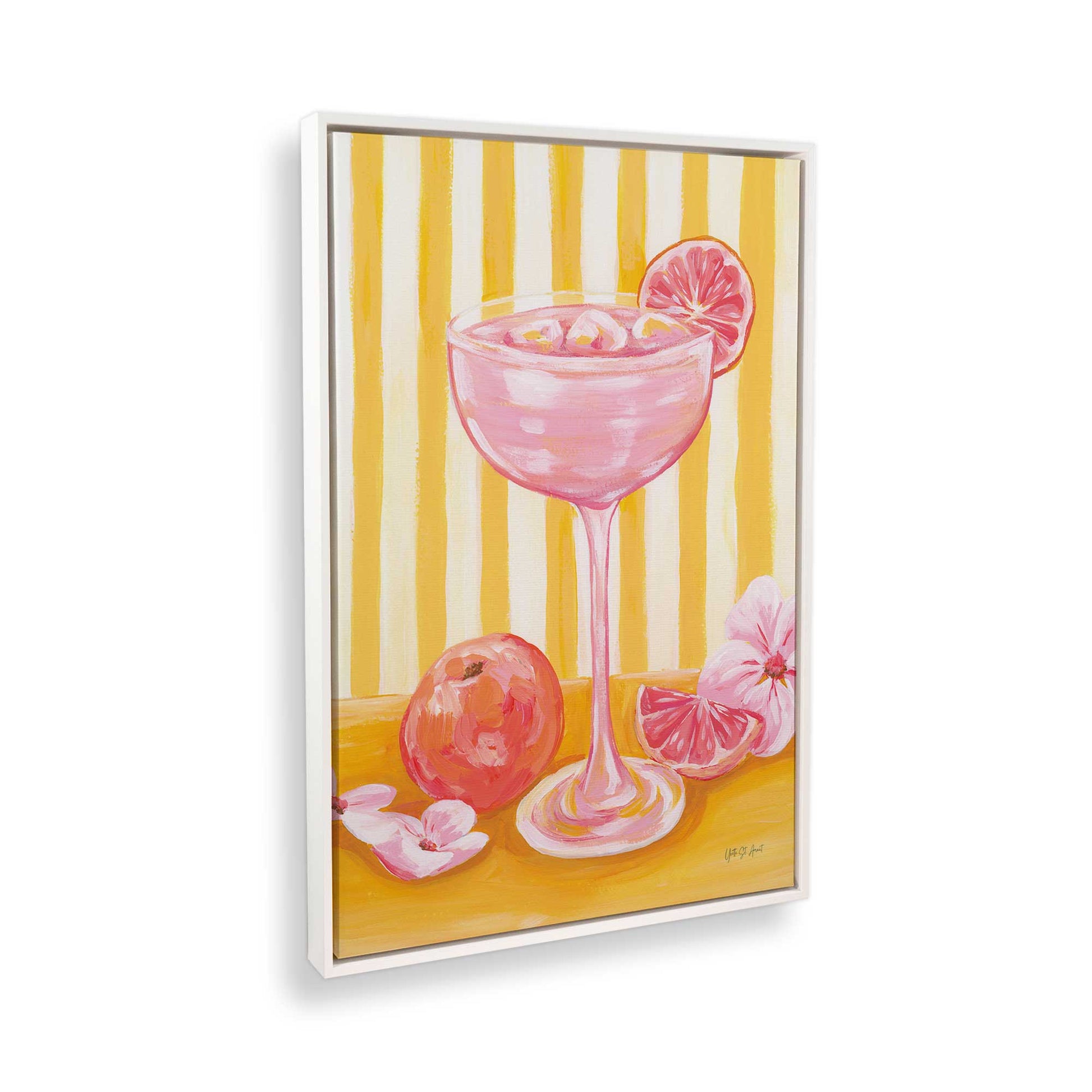 [Color:Opaque White], Picture of the corner of the art