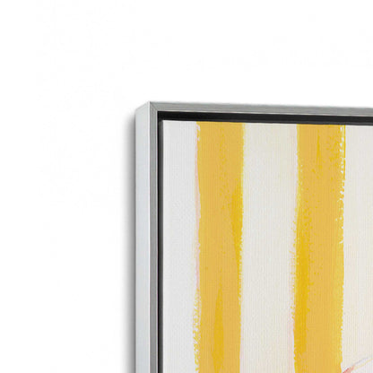 [Color:Polished Chrome], Picture of art in a Polished Chrome frame at an angle