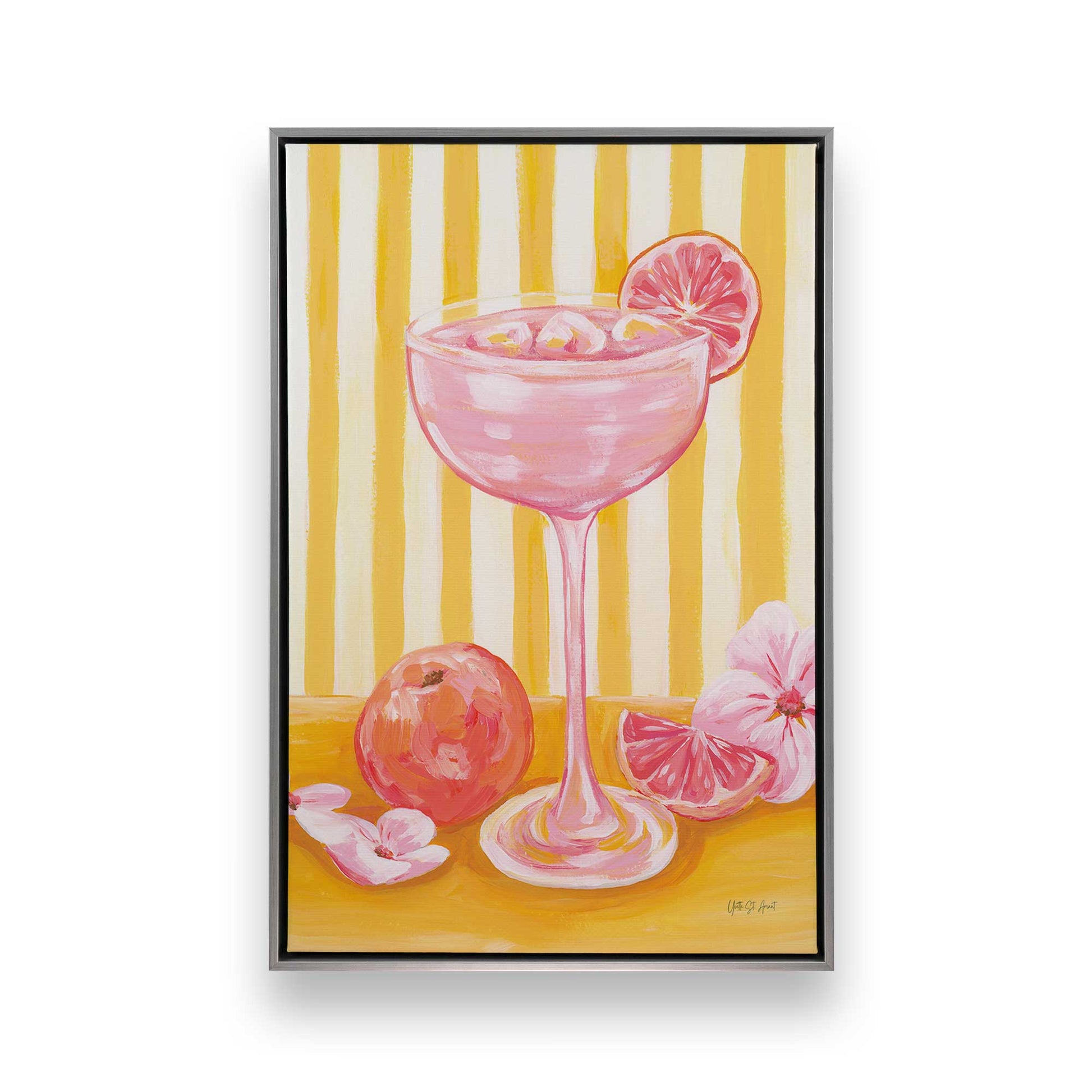 [Color:Polished Chrome], Picture of art in a Polished Chrome frame