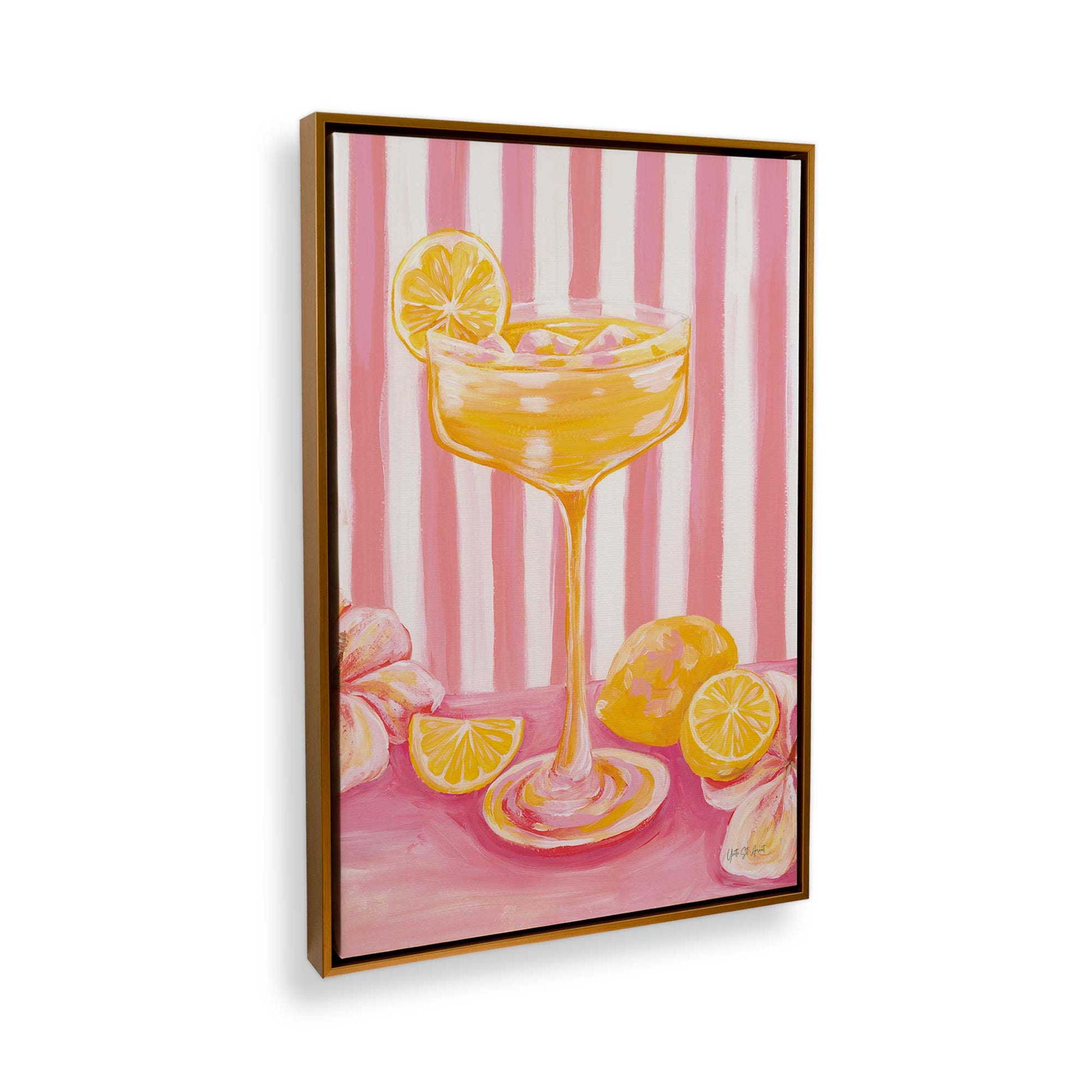 [Color:Polished Gold], Picture of the corner of the art