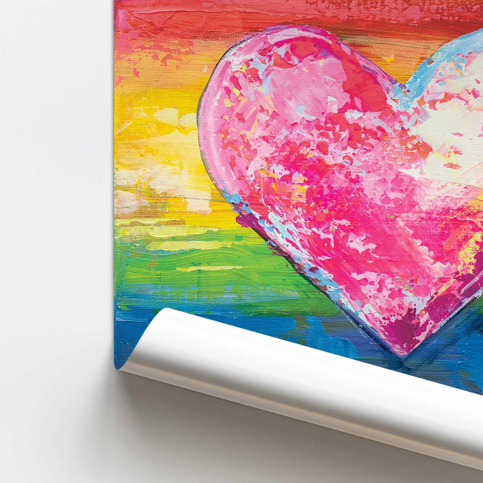[Color:Rolled Print], Picture of close up of art