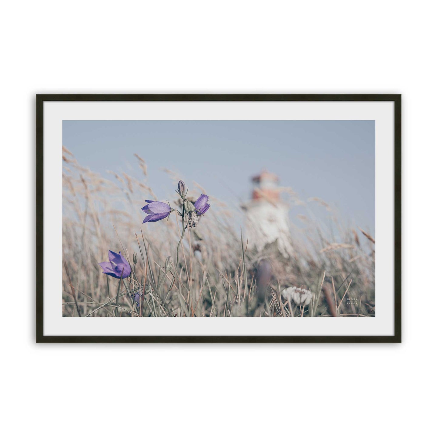 [Color:Satin Black], Picture of art in a Satin Black frame