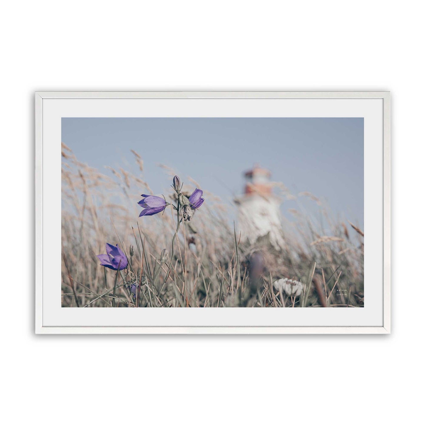 [Color:Opaque White], Picture of art in a Opaque White frame