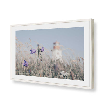 [Color:Opaque White], Picture of art in a Opaque White frame of the corner