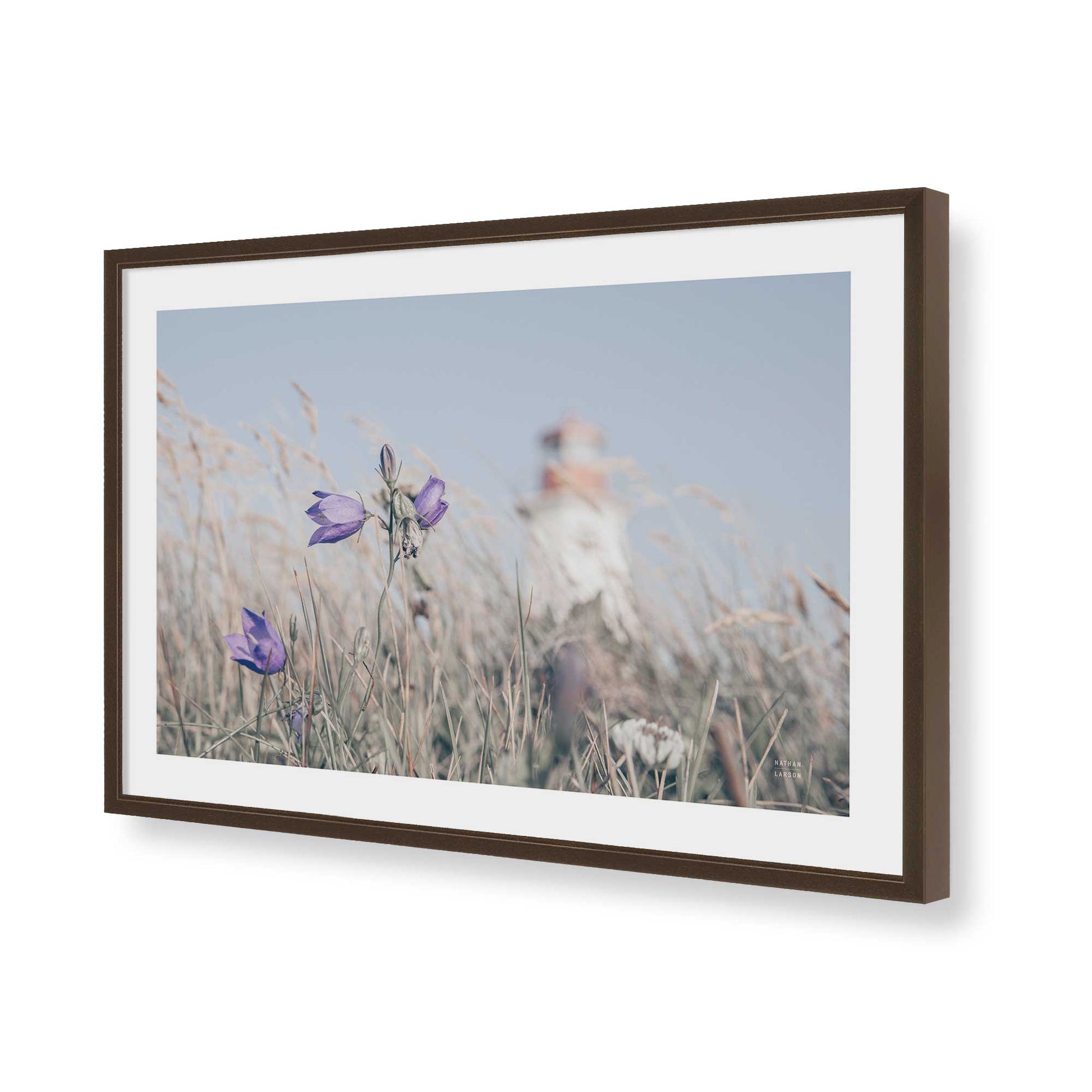 [Color:Belvinder Brown], Picture of art in a Belvinder Brown frame of the corner