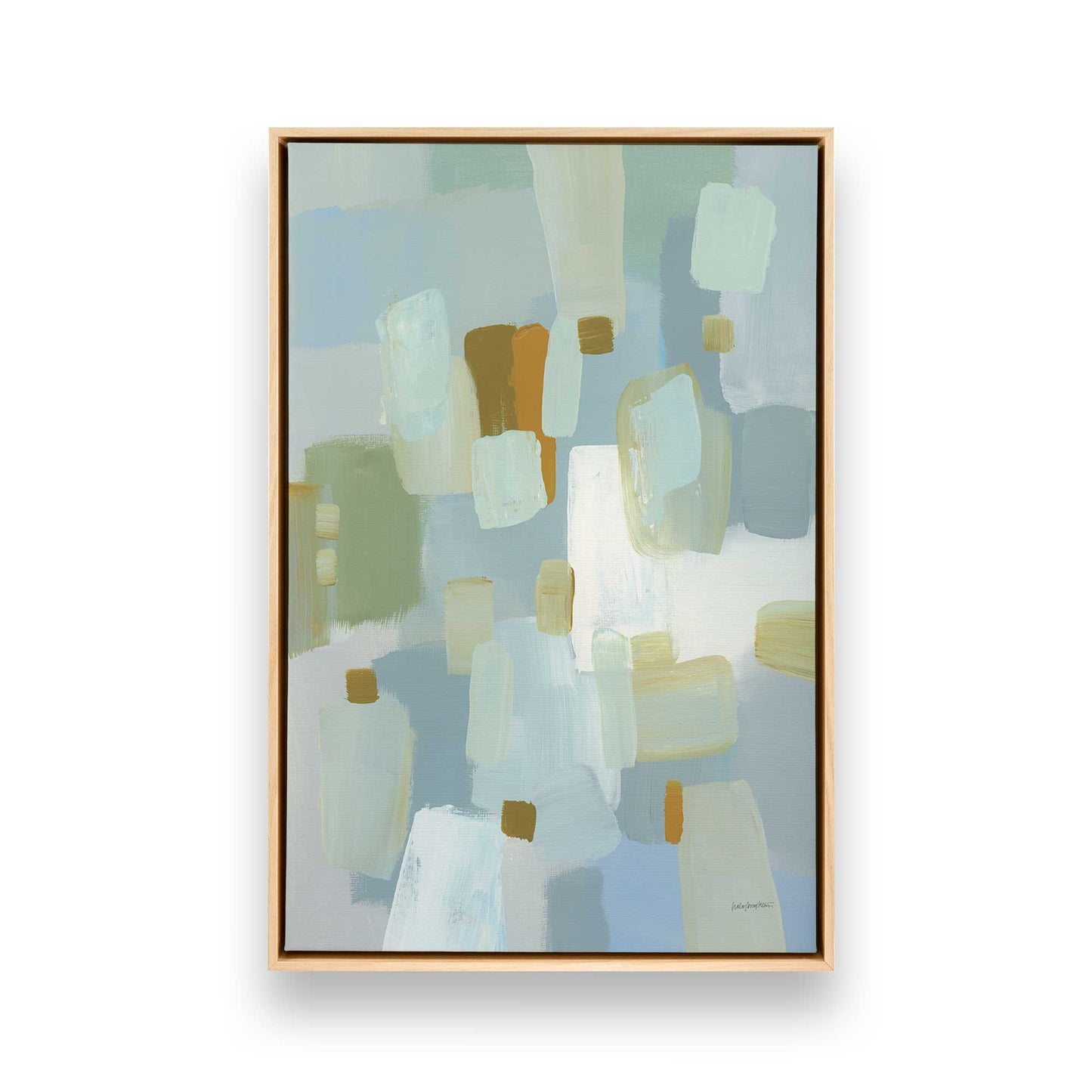[Color:American Maple], Picture of art in a American Maple frame