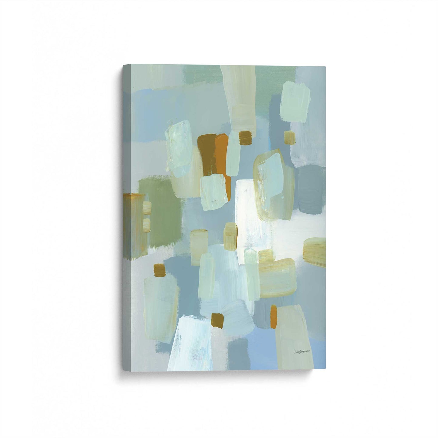 [Color:Stretched Canvas], Picture of art at an angle