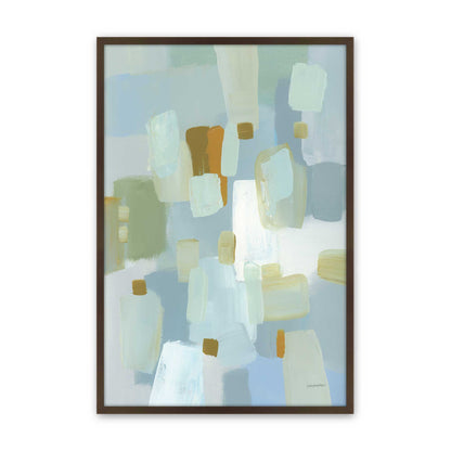 [Color:Brown], Picture of art in a Brown frame
