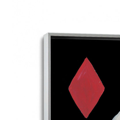[Color:Polished Chrome], Picture of art in a Polished Chrome frame at an angle