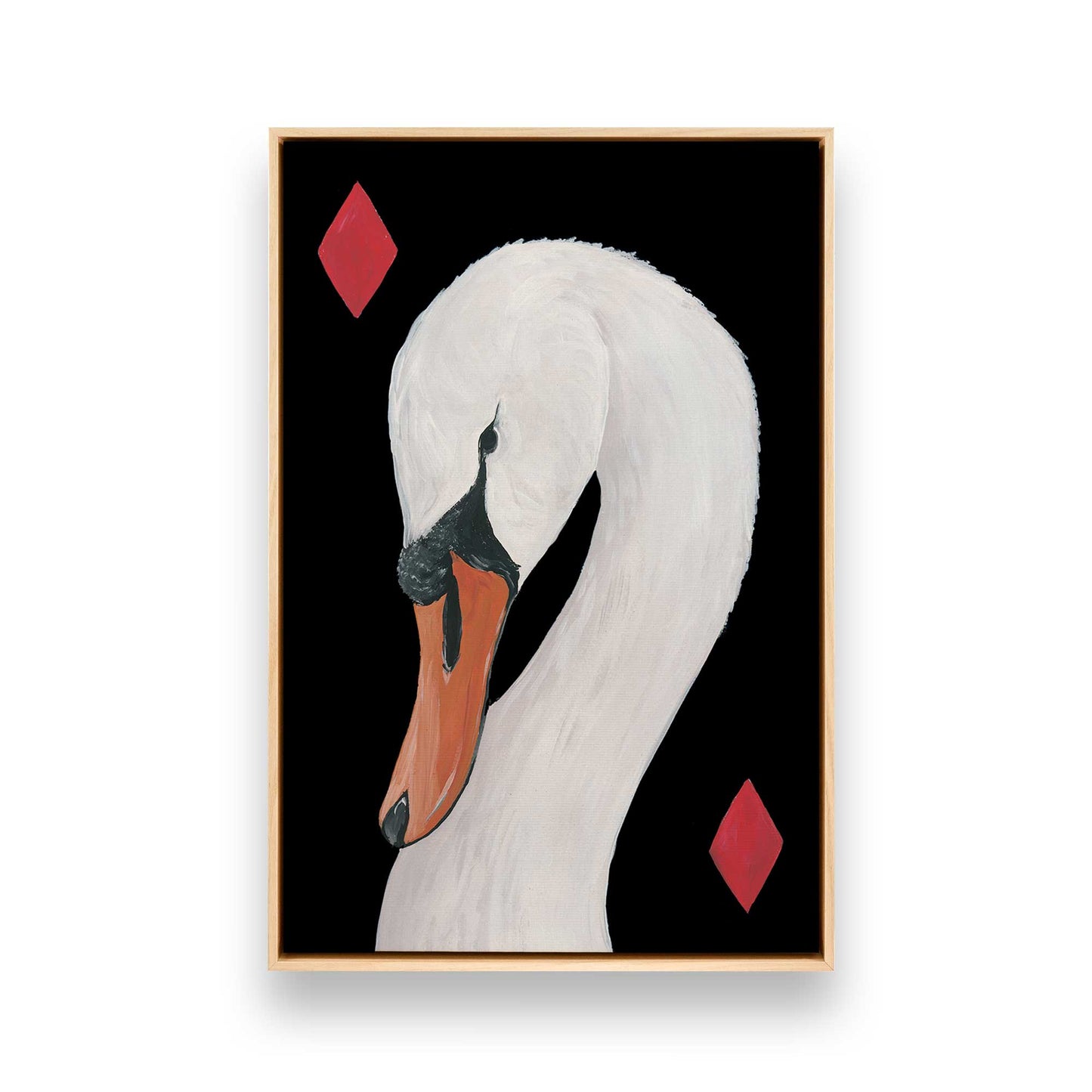 [Color:American Maple], Picture of art in a American Maple frame
