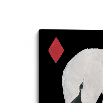 [Color:Stretched Canvas], Picture of the corner of the art
