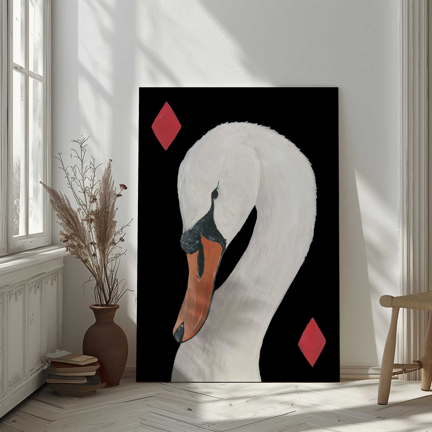 Picture of art in a room