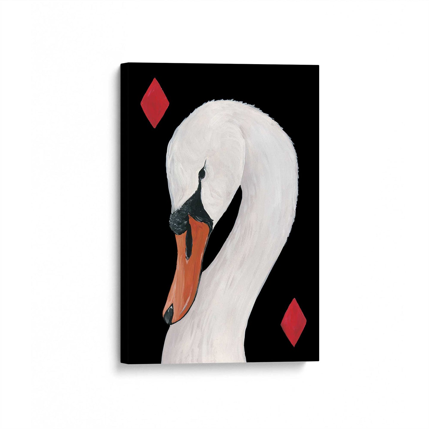 [Color:Stretched Canvas], Picture of art at an angle