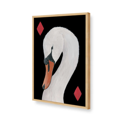 [Color:American Maple], Picture of art in a American Maple frame of the corner