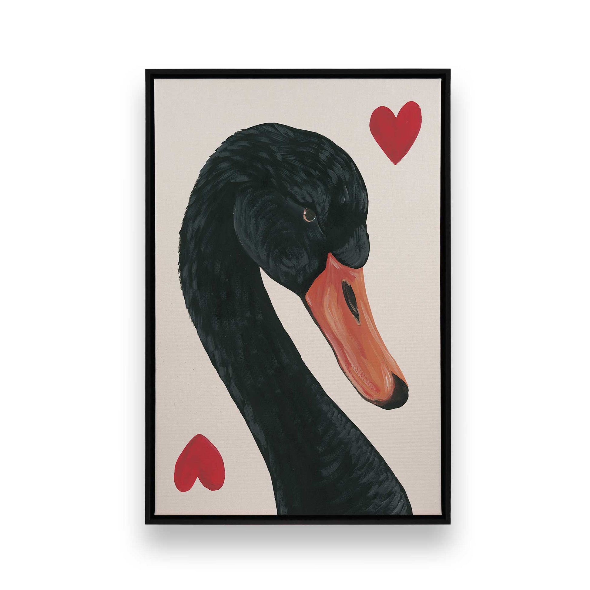 [Color:Satin Black], Picture of art in a Satin Black frame