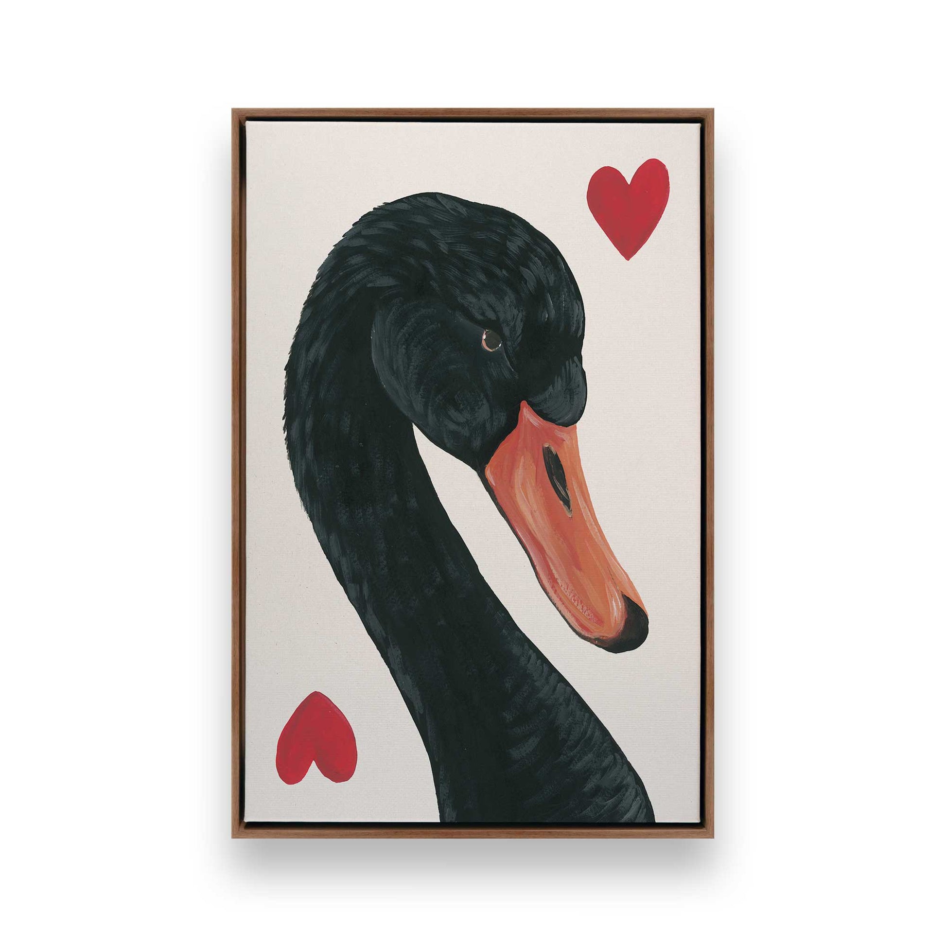 [Color:Walnut], Picture of art in a Walnut frame